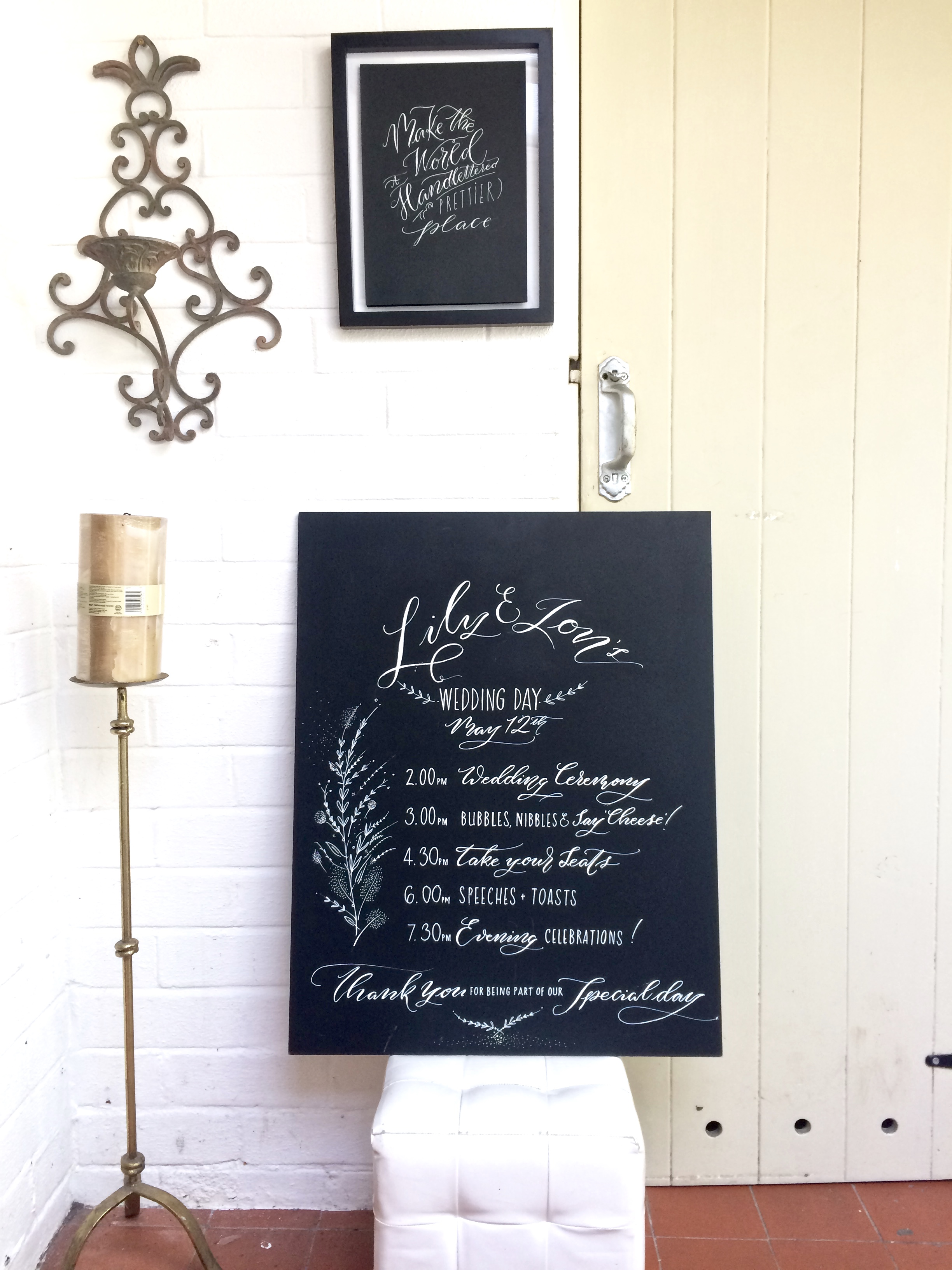 Modern Calligraphy • Brush Lettering • Chalk Lettering - Lancashire Cheshire Yorkshire Cumbria Merseyside Greater Manchester WORKSHOPS