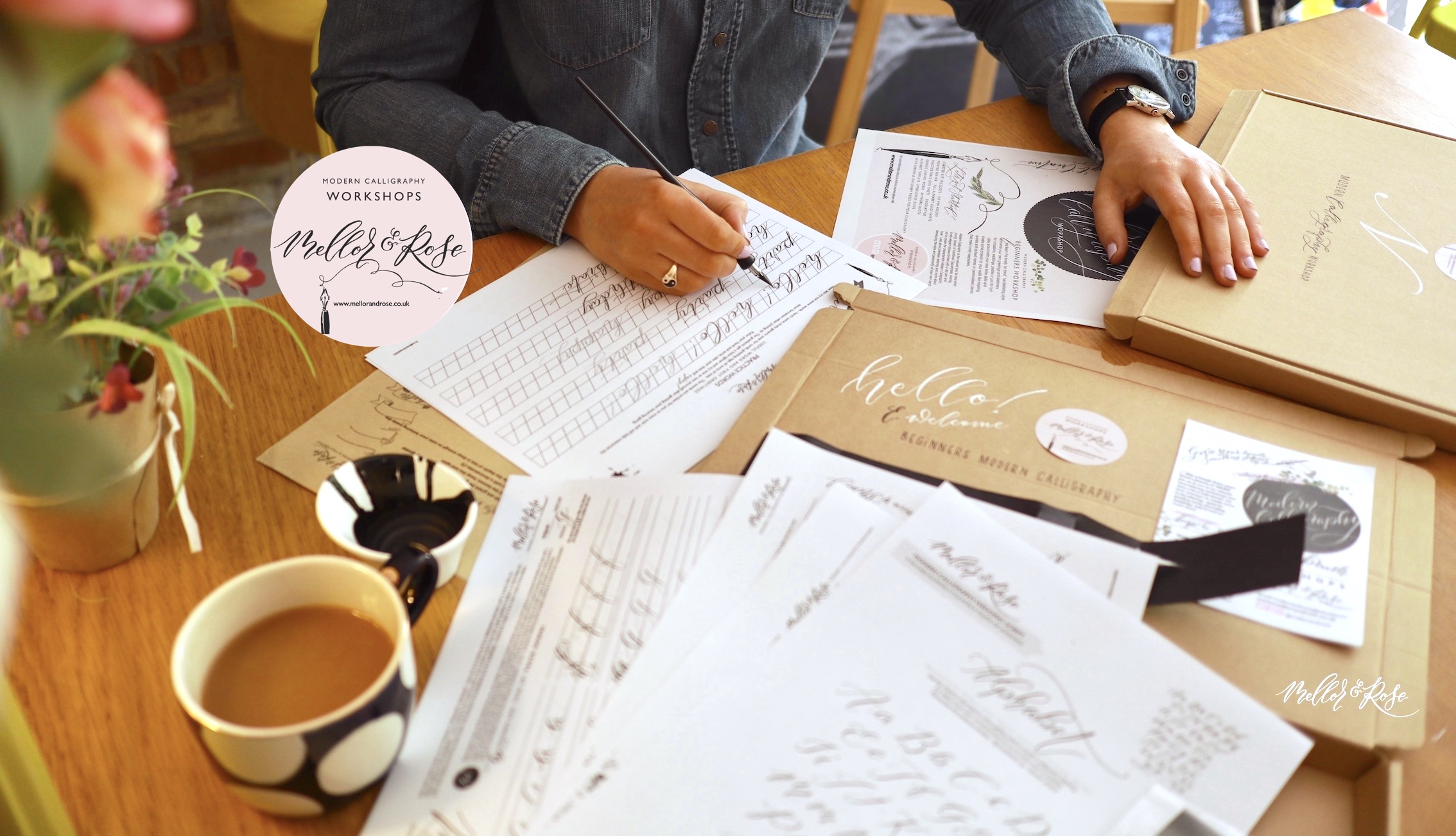 Mellor & Rose Modern Calligraphy Workshop
