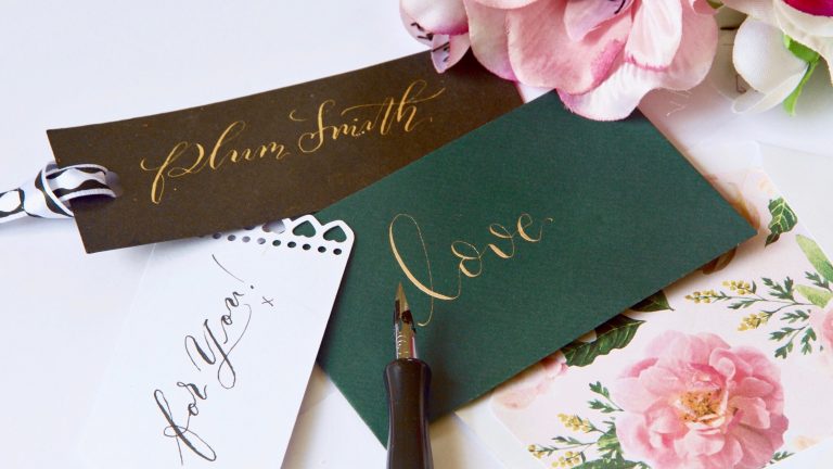 5 Steps to Mindful Calligraphy