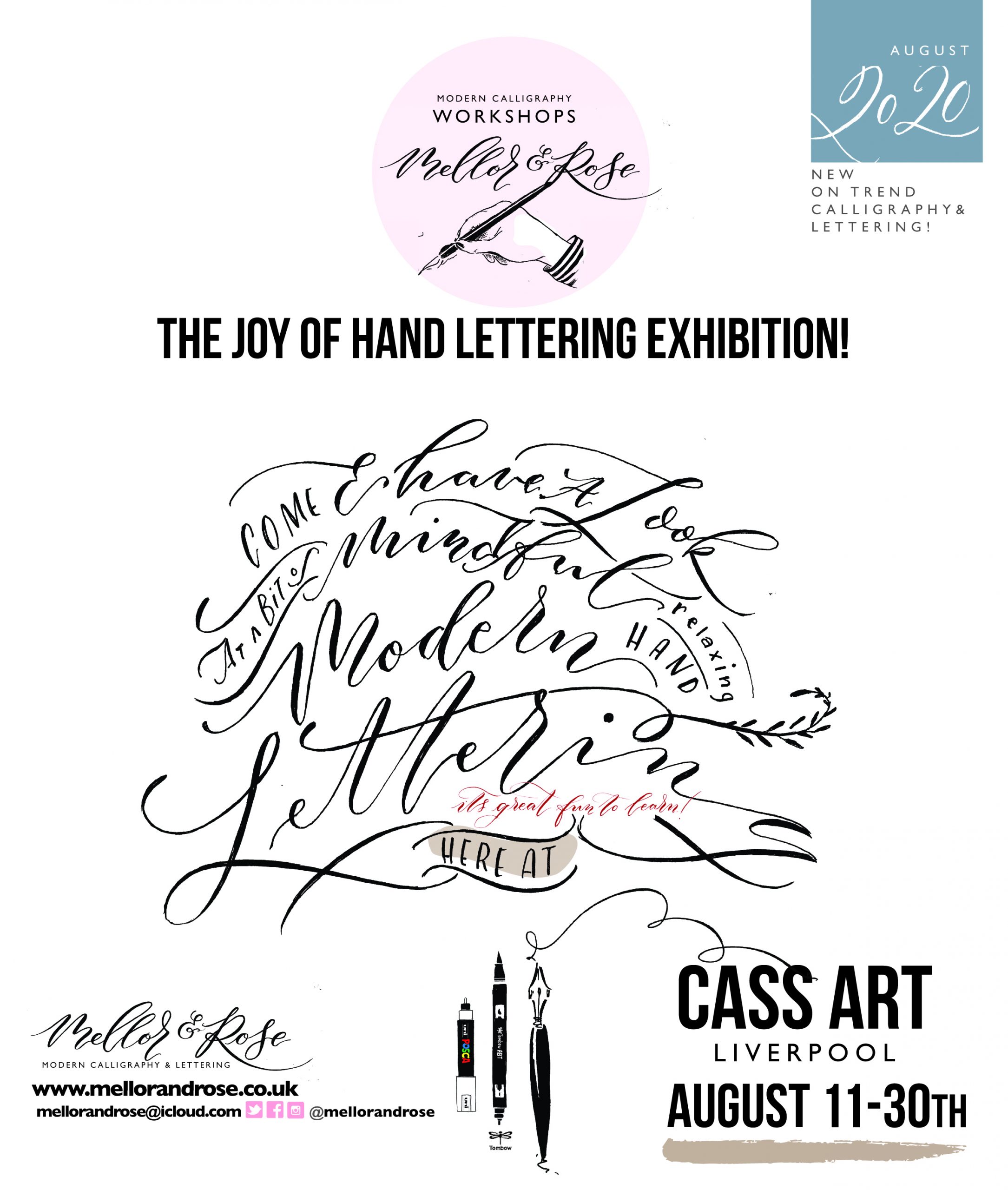 Mellor & Rose Exhibition - CASS ART Liverpool