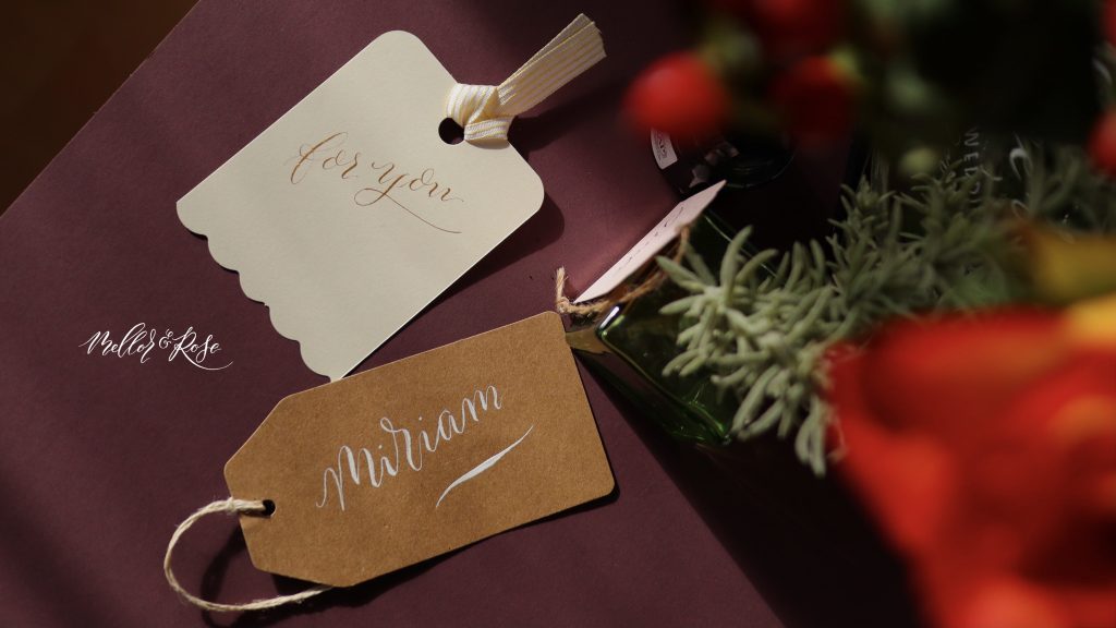 Mindful Calligraphy with Mellor & Rose