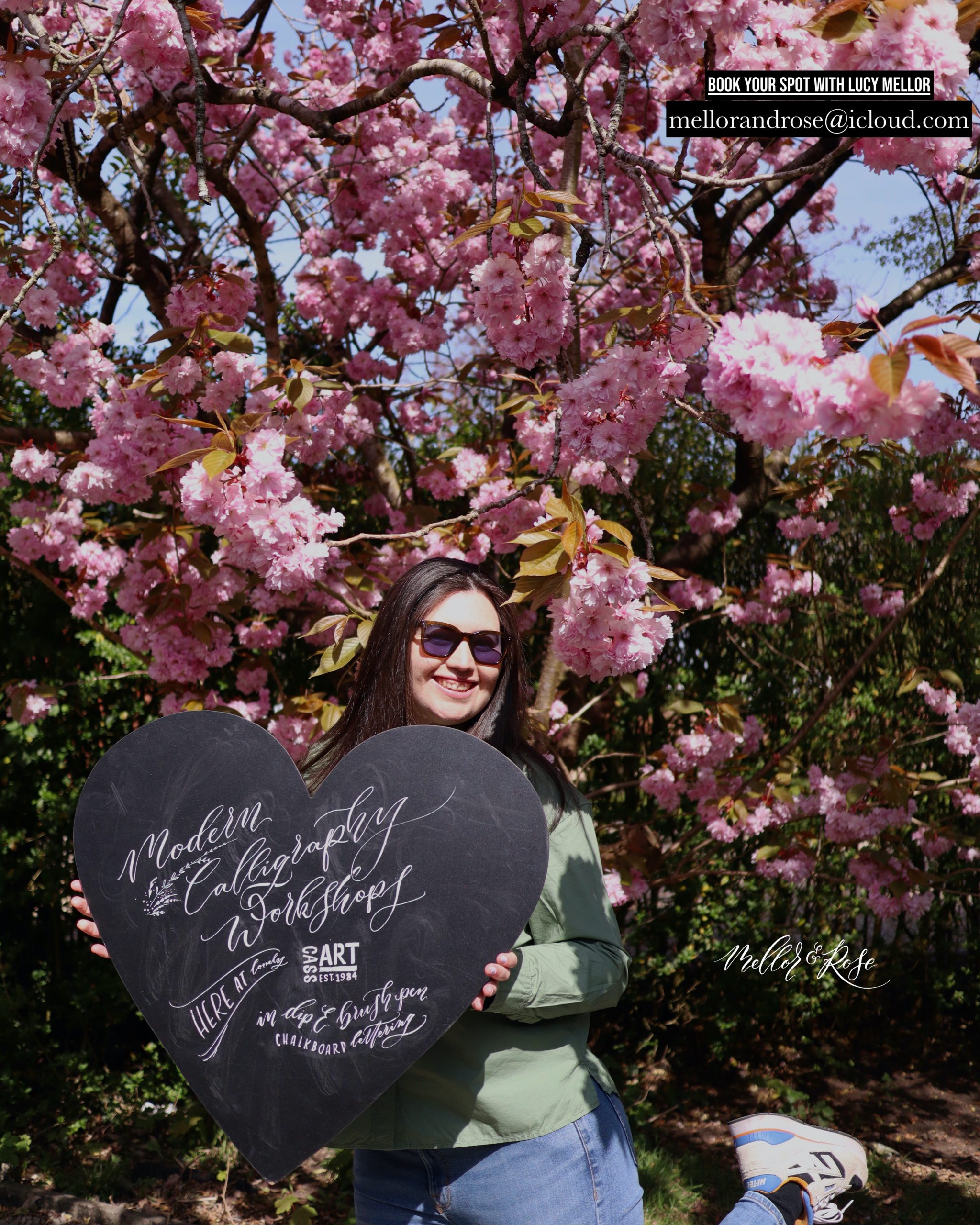 Modern Calligraphy Workshops in Liverpool - Mellor & Rose