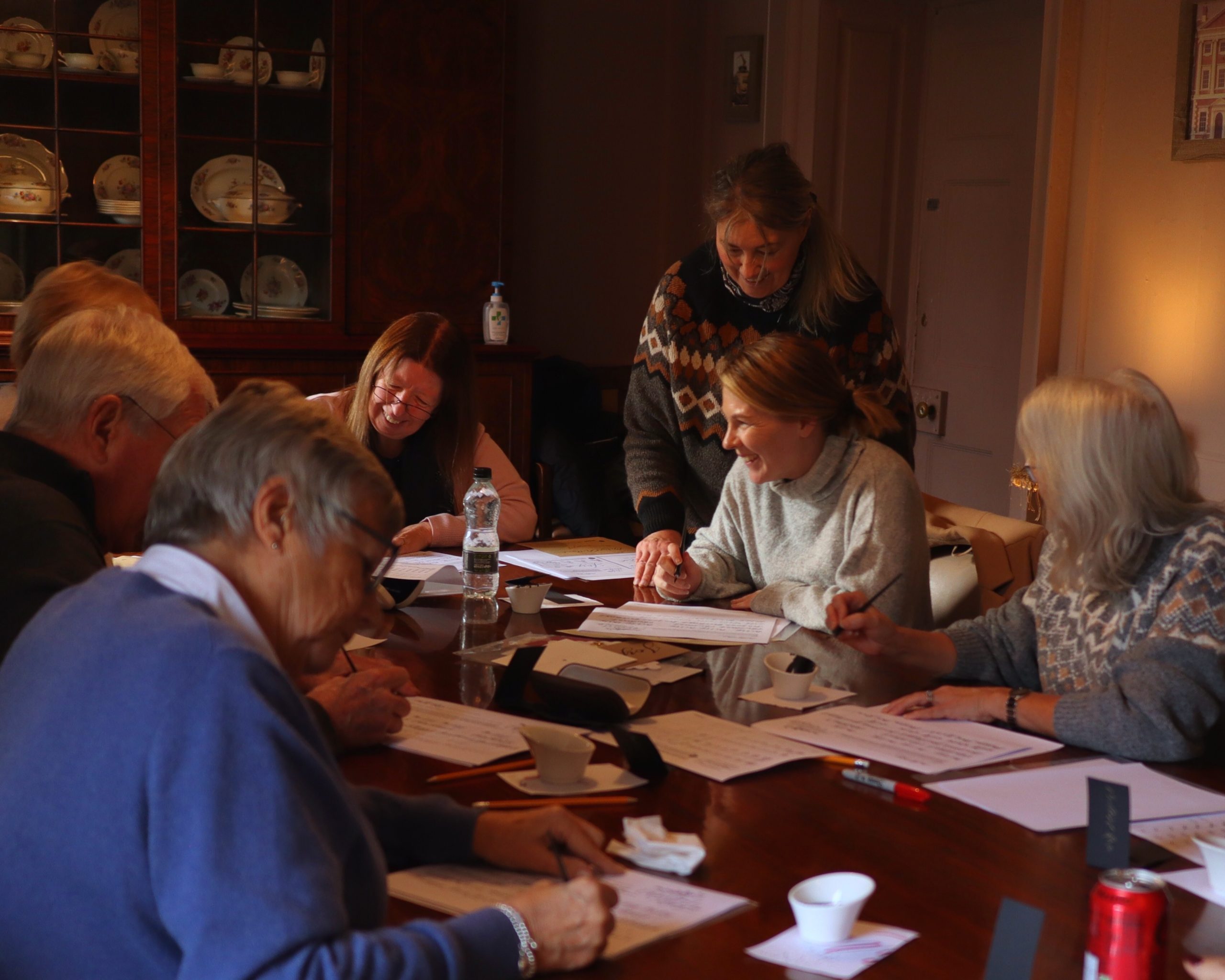 Modern Calligraphy Workshop at Lytham Hall 