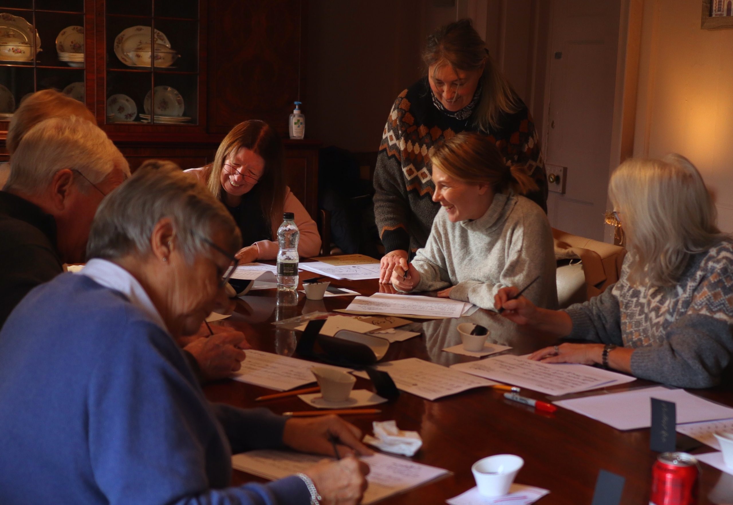 Modern Calligraphy Workshop at Lytham Hall