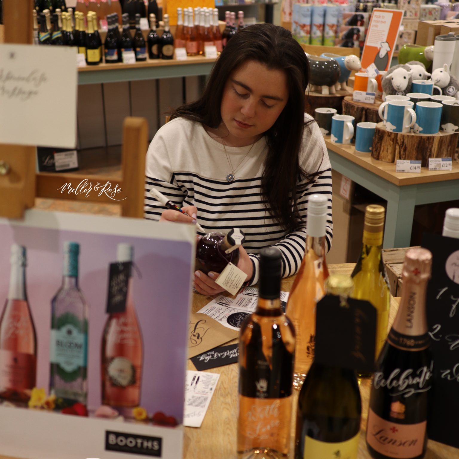 Mellor & Rose Calligraphy Design