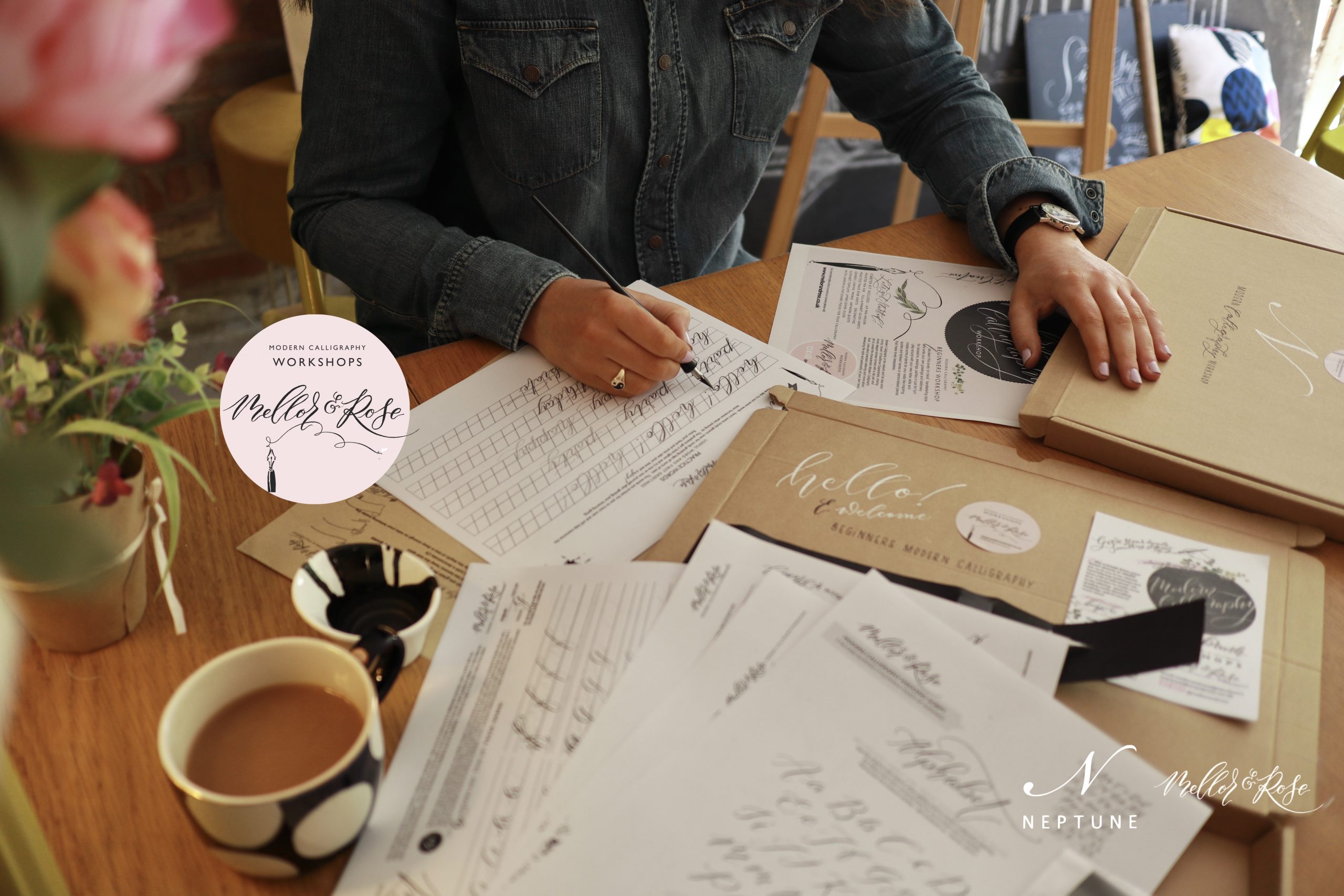 Mellor & Rose Calligraphy partner with Neptune Chester, Cheshire