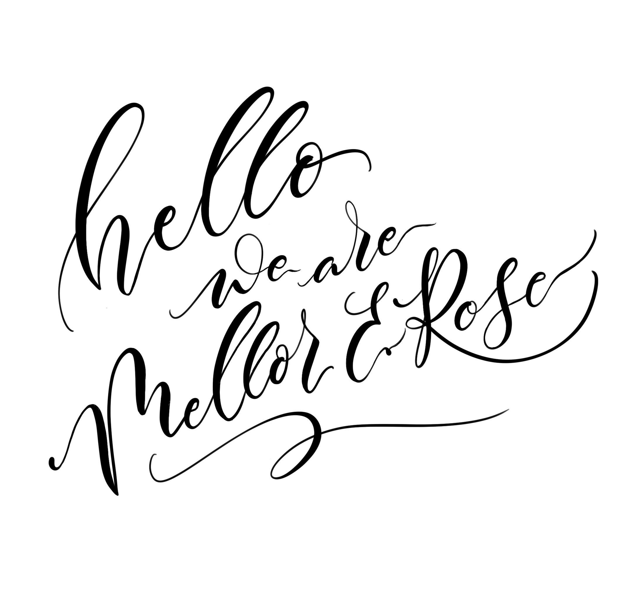 Mellor & Rose Homepage 2022