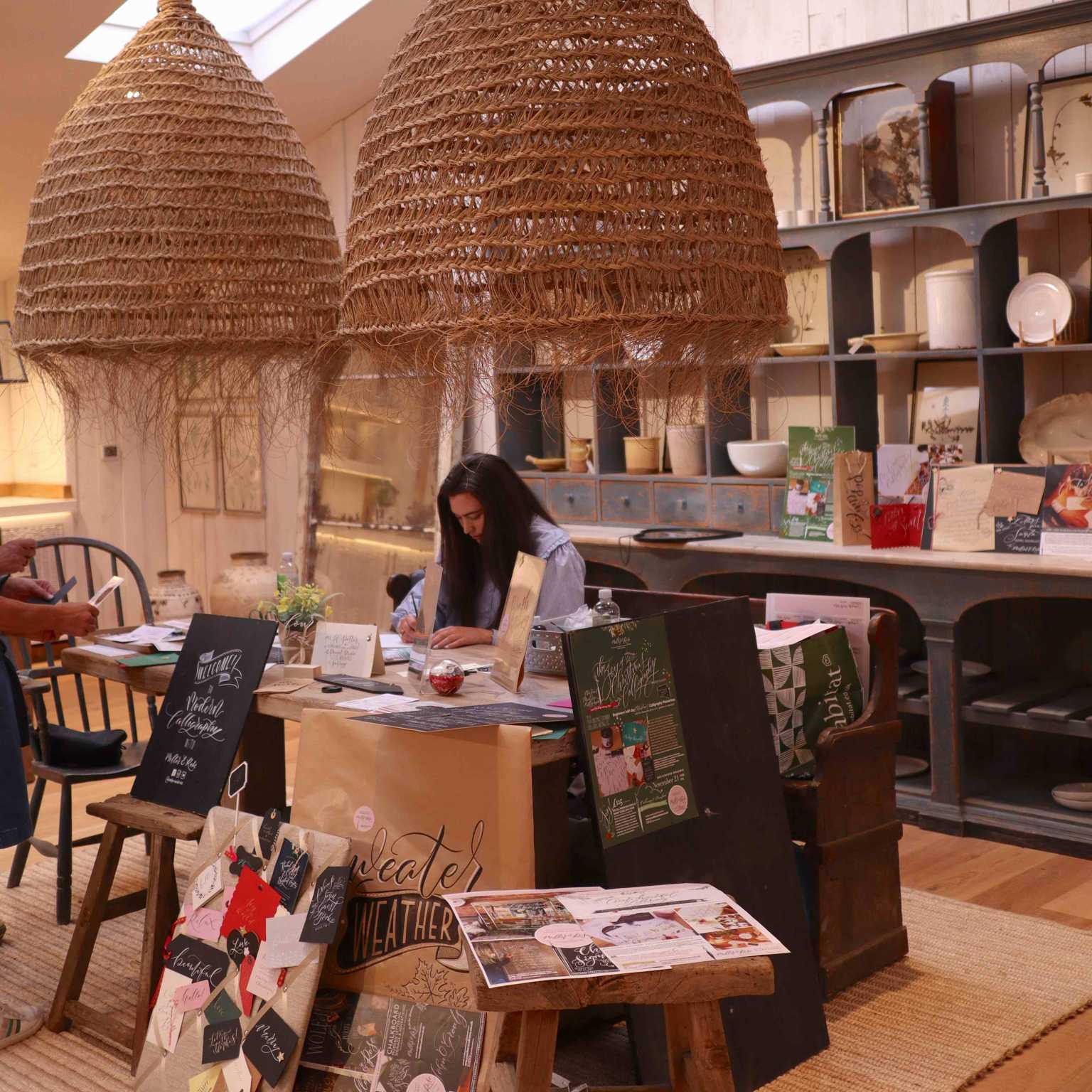 Brand Events and Calligraphy Personalisation with Mellor & Rose.