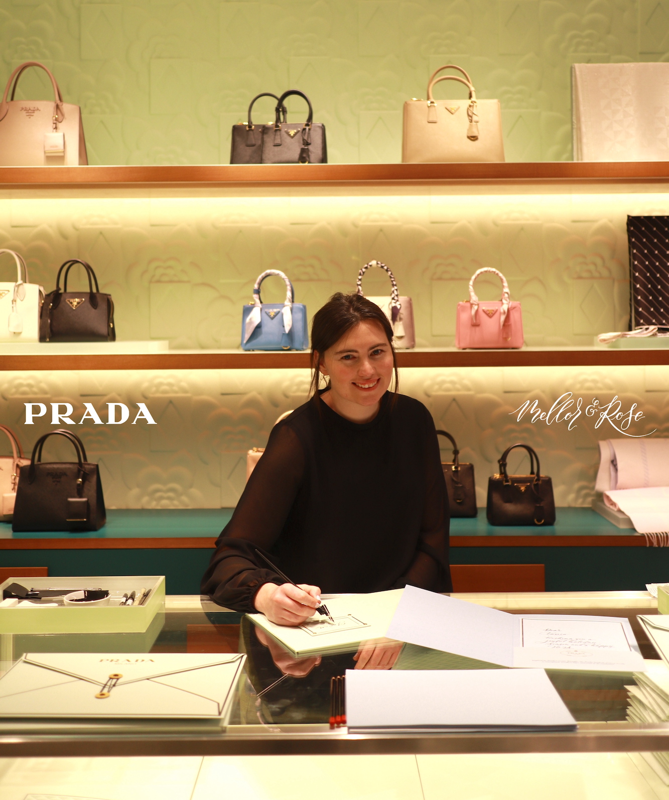 Prada Calligraphy Mellor & Rose