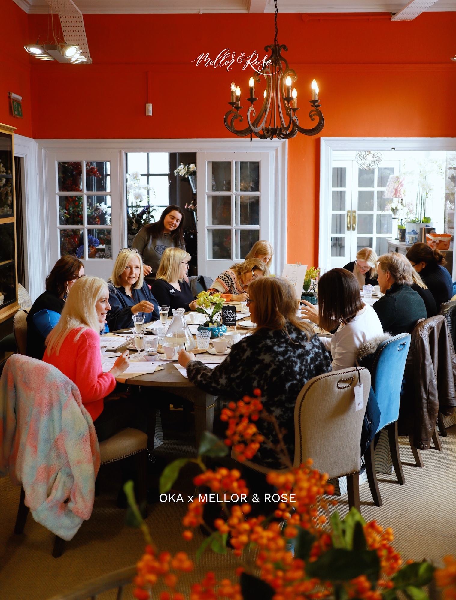 Mellor & Rose Modern Calligraphy Workshop OKA Knutsford Cheshire