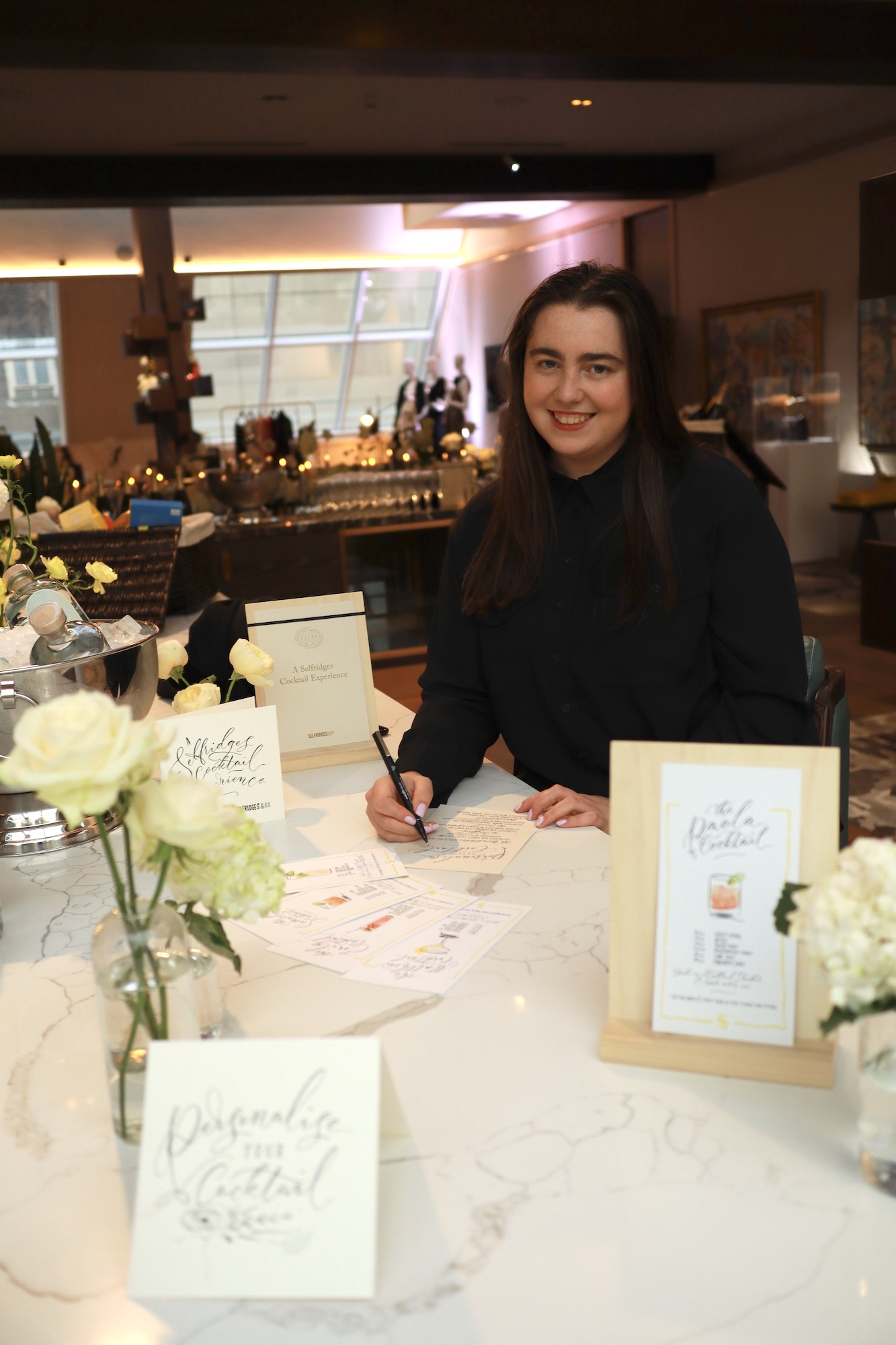 Polly Mellor Live Calligraphy for Weddings
