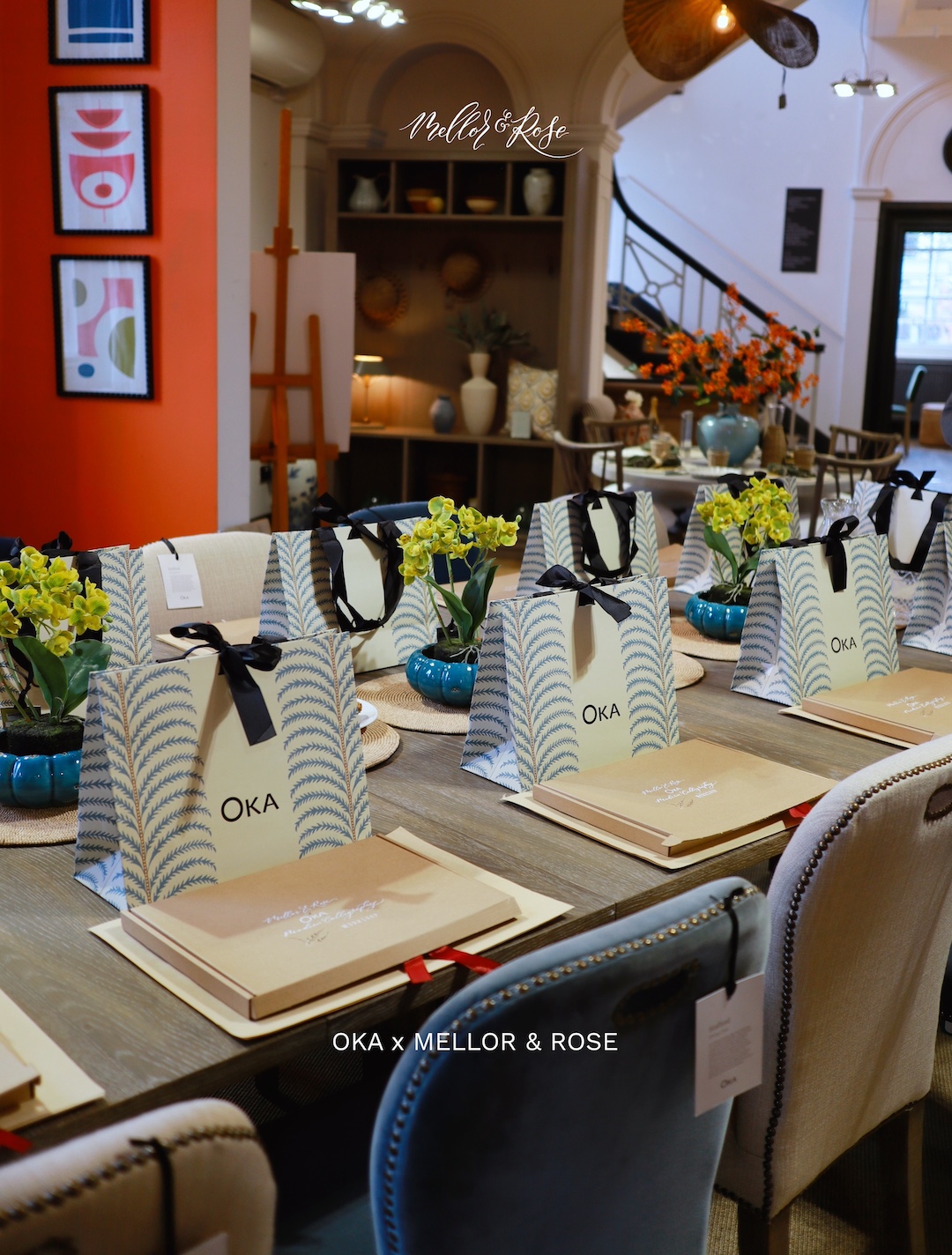 Mellor & Rose Modern Calligraphy Workshop with OKA