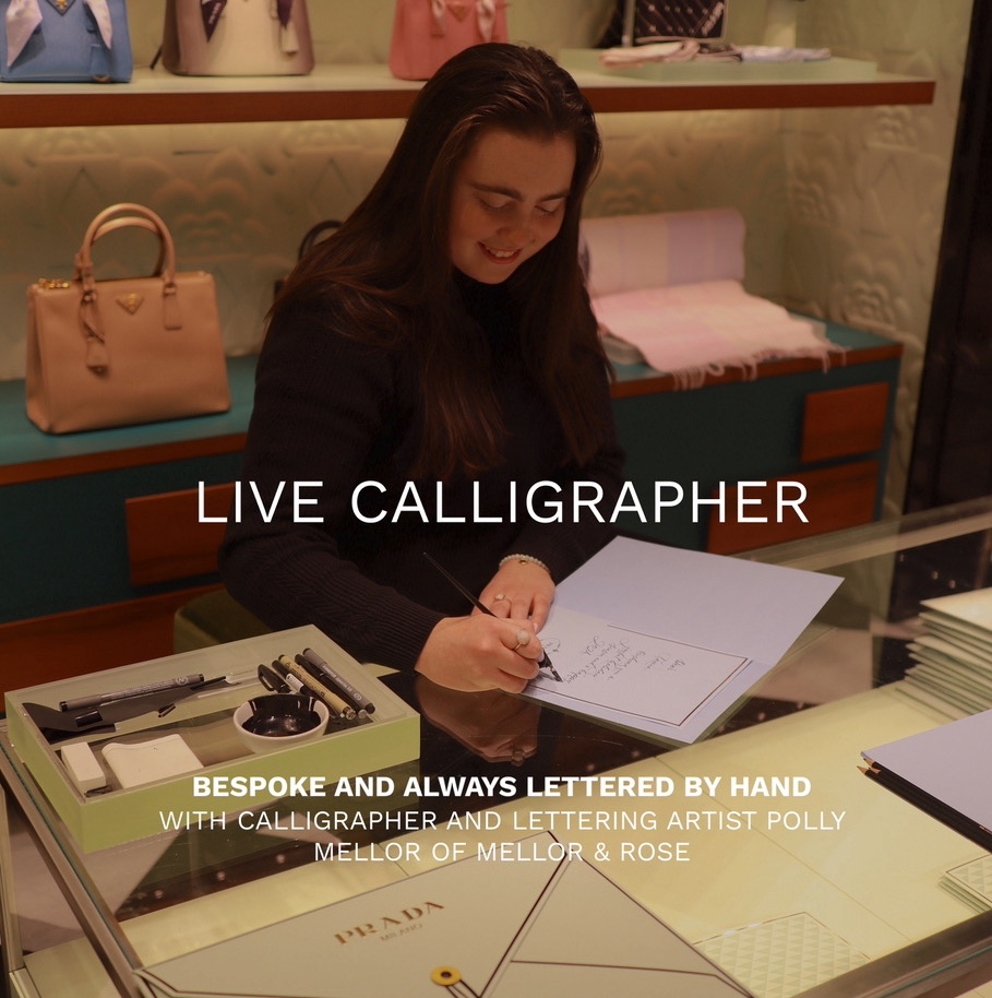 Polly Mellor Prada Calligraphy Mellor & Rose