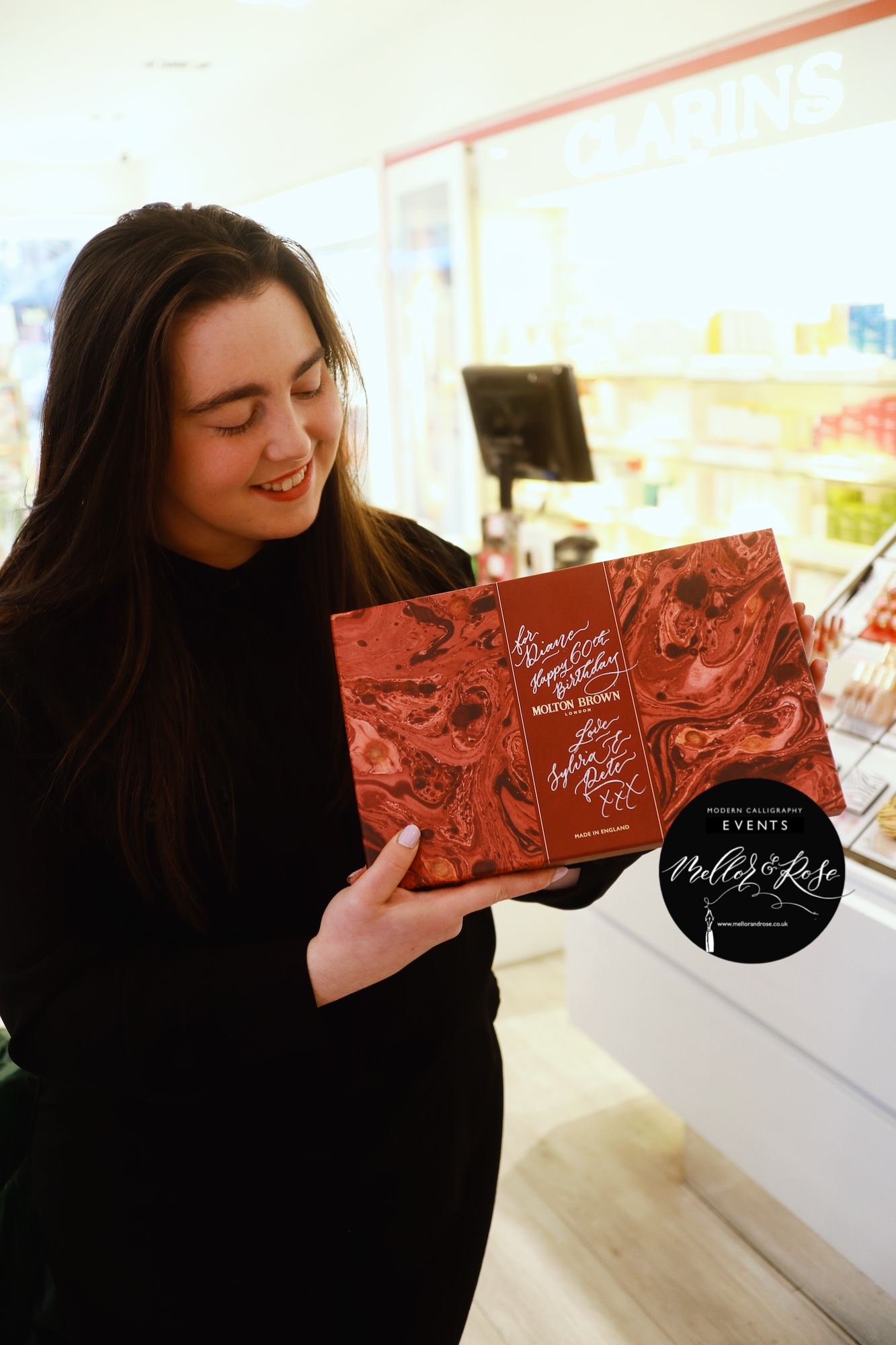 Mellor & Rose Calligraphy Event Personalisation