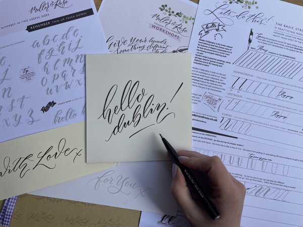 Mellor & Rose The Joy of Calligraphy at National Museum of Ireland